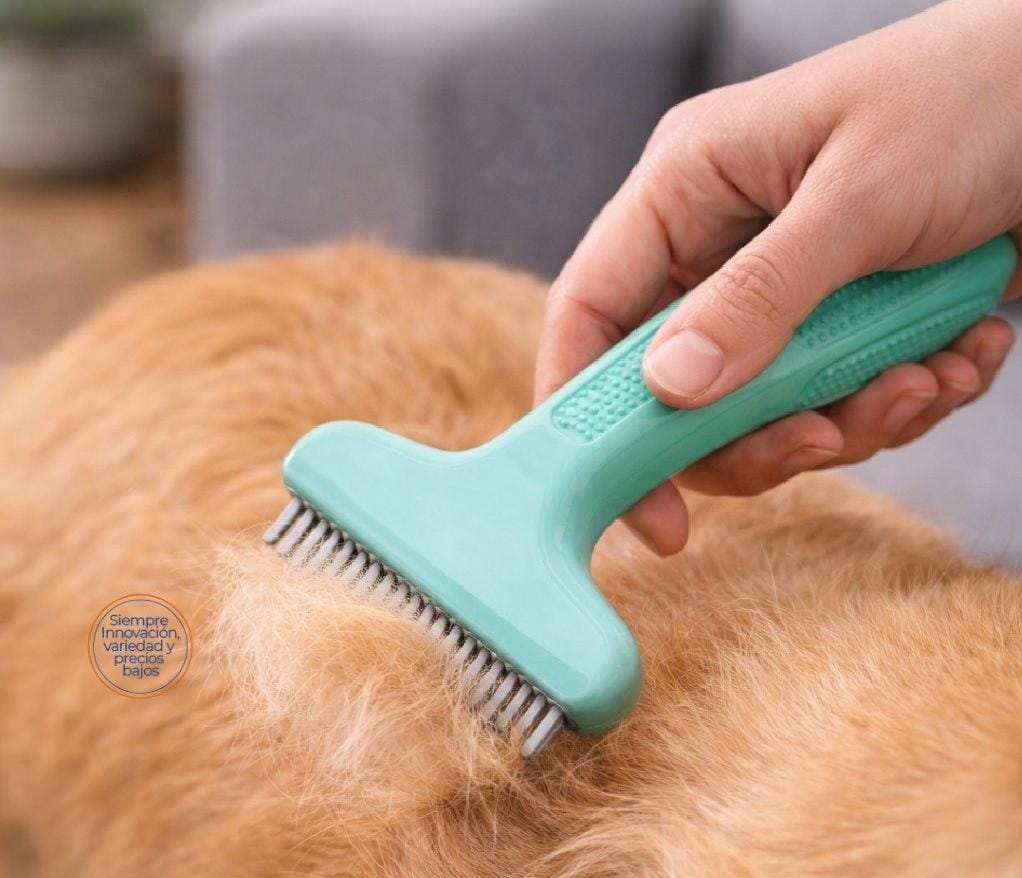 cepillo removedor pelo para mascotas